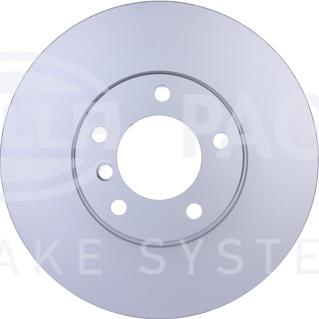 HELLA 8DD 355 107-711 - Тормозной диск parts5.com