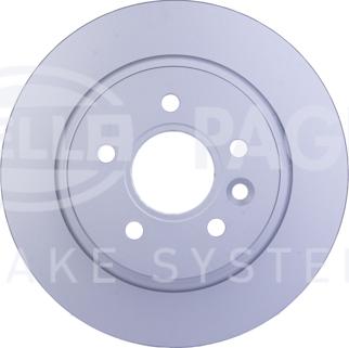 HELLA 8DD 355 119-501 - Тормозной диск parts5.com