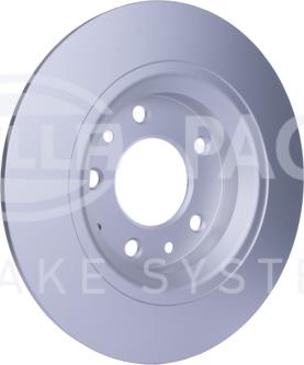 HELLA 8DD 355 110-381 - Тормозной диск parts5.com