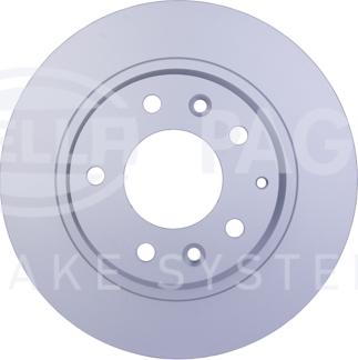 HELLA 8DD 355 110-381 - Тормозной диск parts5.com