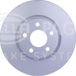 HELLA 8DD 355 118-601 - Тормозной диск parts5.com