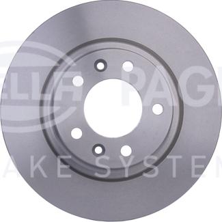 HELLA 8DD 355 113-681 - Тормозной диск parts5.com