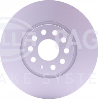 HELLA 8DD 355 117-791 - Тормозной диск parts5.com