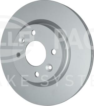 HELLA 8DD 355 126-531 - Тормозной диск parts5.com