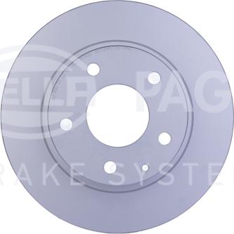 HELLA 8DD 355 120-461 - Тормозной диск parts5.com