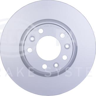 HELLA 8DD 355 120-411 - Тормозной диск parts5.com