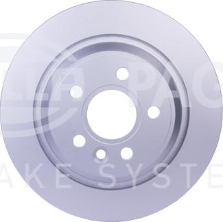 HELLA 8DD 355 120-371 - Тормозной диск parts5.com