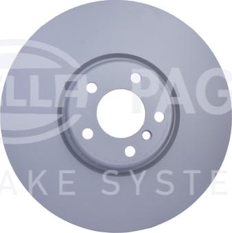 HELLA 8DD 355 120-721 - Тормозной диск parts5.com