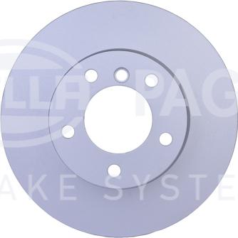 HELLA 8DD 355 128-421 - Тормозной диск parts5.com