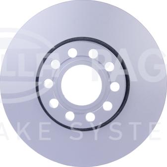 HELLA 8DD 355 128-011 - Тормозной диск parts5.com