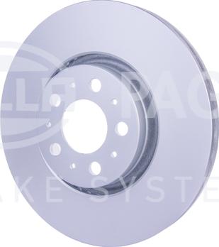 HELLA 8DD 355 128-191 - Тормозной диск parts5.com