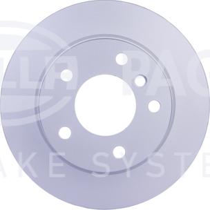 HELLA 8DD 355 128-351 - Тормозной диск parts5.com