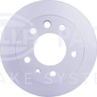 HELLA 8DD 355 128-251 - Тормозной диск parts5.com