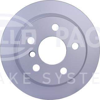 HELLA 8DD 355 123-491 - Тормозной диск parts5.com