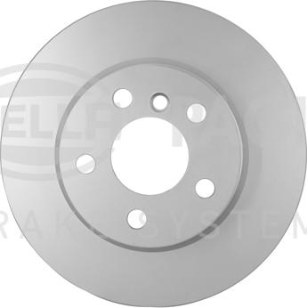 HELLA 8DD 355 123-481 - Тормозной диск parts5.com