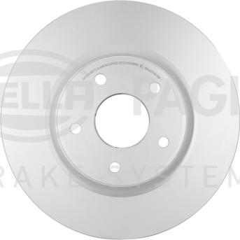HELLA 8DD 355 123-151 - Тормозной диск parts5.com