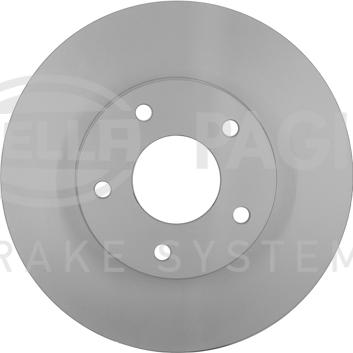 HELLA 8DD 355 127-681 - Тормозной диск parts5.com