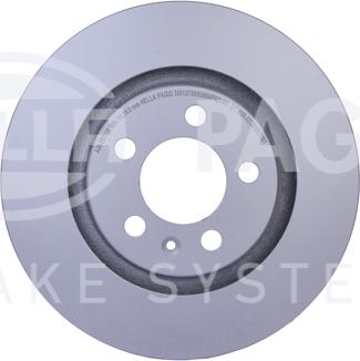 HELLA 8DD 355 127-301 - Тормозной диск parts5.com