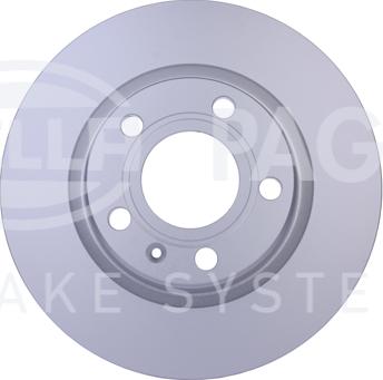 HELLA 8DD 355 127-311 - Тормозной диск parts5.com