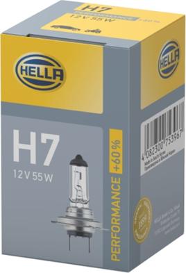 HELLA 8GH223498-231 - Лампа накаливания, фара дальнего света parts5.com