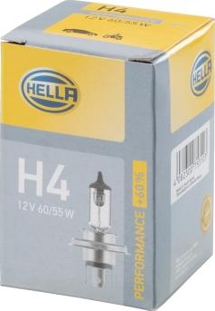 HELLA 8GJ223498-221 - Лампа накаливания, фара дальнего света parts5.com