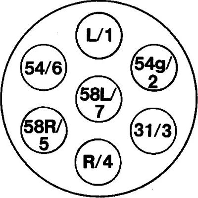 HELLA 8JB 006 462-001 - Розетка прицепа parts5.com