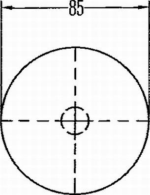 HELLA 8RA 002 016-111 - Отражатель parts5.com