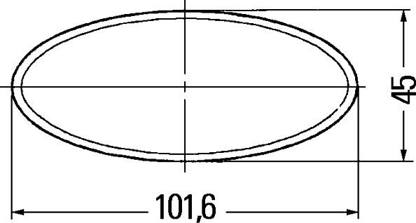 HELLA 8RA 343 160-002 - Отражатель parts5.com