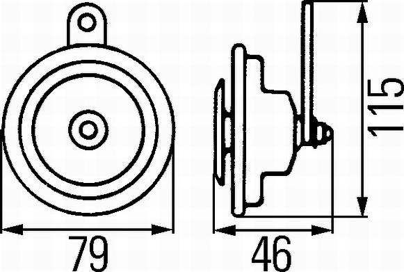 HELLA 3AL 007 425-791 - Звуковой сигнал parts5.com