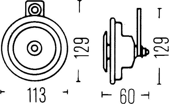 HELLA 3BA 002 768-771 - Звуковой сигнал parts5.com