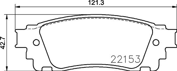 HELLA PAGID 8DB 355 024-631 - Тормозные колодки, дисковые, комплект parts5.com