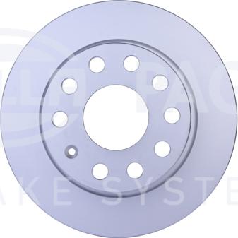 HELLA PAGID 8DD 355 109-601 - Тормозной диск parts5.com