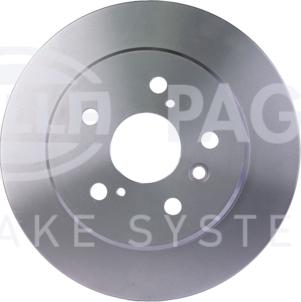 HELLA PAGID 8DD 355 109-051 - Тормозной диск parts5.com