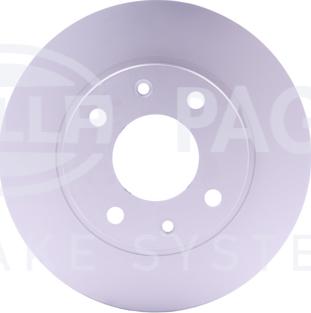 HELLA PAGID 8DD 355 101-801 - Тормозной диск parts5.com