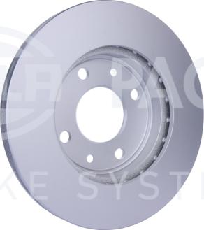 HELLA PAGID 8DD 355 101-261 - Тормозной диск parts5.com