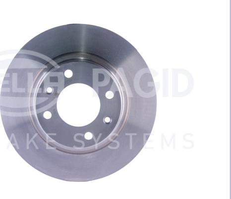 HELLA PAGID 8DD 355 107-851 - Тормозной диск parts5.com