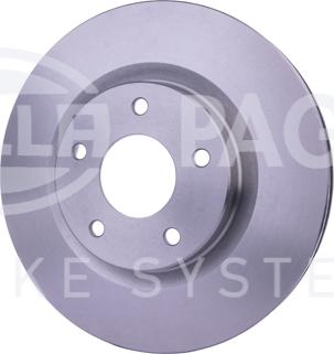 HELLA PAGID 8DD 355 114-601 - Тормозной диск parts5.com