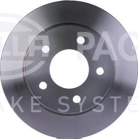 HELLA PAGID 8DD 355 110-901 - Тормозной диск parts5.com