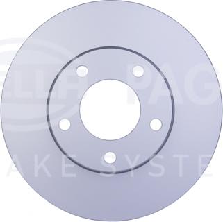 HELLA PAGID 8DD 355 110-881 - Тормозной диск parts5.com