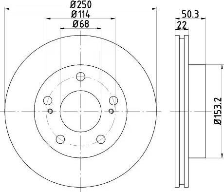 Brembo 09.A136.10 - Тормозной диск parts5.com