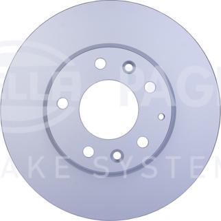 HELLA PAGID 8DD 355 110-361 - Тормозной диск parts5.com