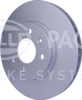 HELLA PAGID 8DD 355 117-981 - Тормозной диск parts5.com