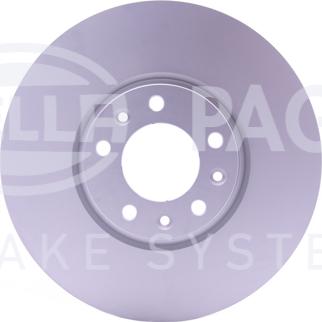 HELLA PAGID 8DD 355 117-331 - Тормозной диск parts5.com