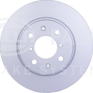 HELLA PAGID 8DD 355 117-371 - Тормозной диск parts5.com