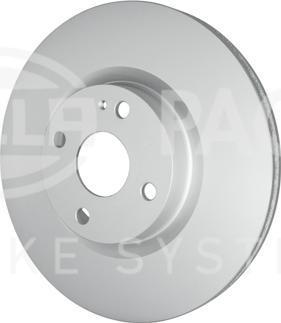 HELLA PAGID 8DD 355 131-921 - Тормозной диск parts5.com