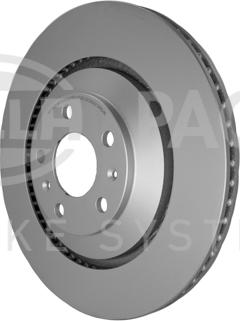 HELLA PAGID 8DD 355 129-801 - Тормозной диск parts5.com