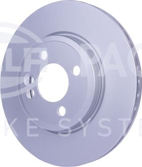 HELLA PAGID 8DD 355 128-681 - Тормозной диск parts5.com