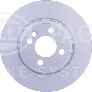 HELLA PAGID 8DD 355 128-681 - Тормозной диск parts5.com