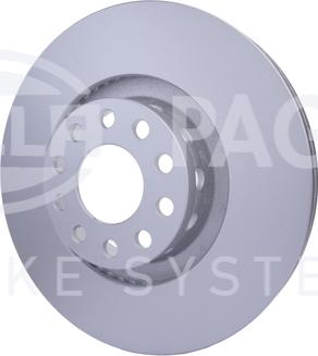 HELLA PAGID 8DD 355 127-421 - Тормозной диск parts5.com