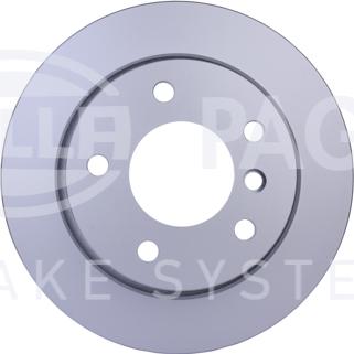 HELLA PAGID 8DD 355 127-181 - Тормозной диск parts5.com